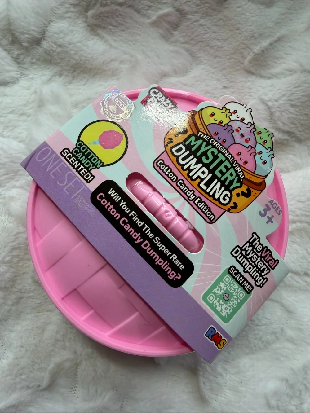 🍭🥟 RMS Crazy Fun – Original Viral Mystery Dumpling | Cotton Candy Edition 💕✨